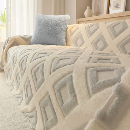 ダイヤリリーフフォルムソファカバー