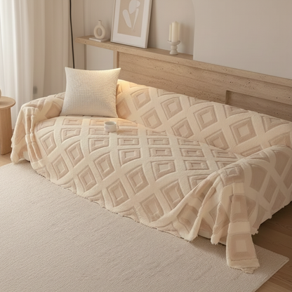 ダイヤリリーフフォルムソファカバー