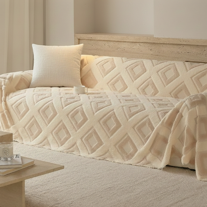 ダイヤリリーフフォルムソファカバー