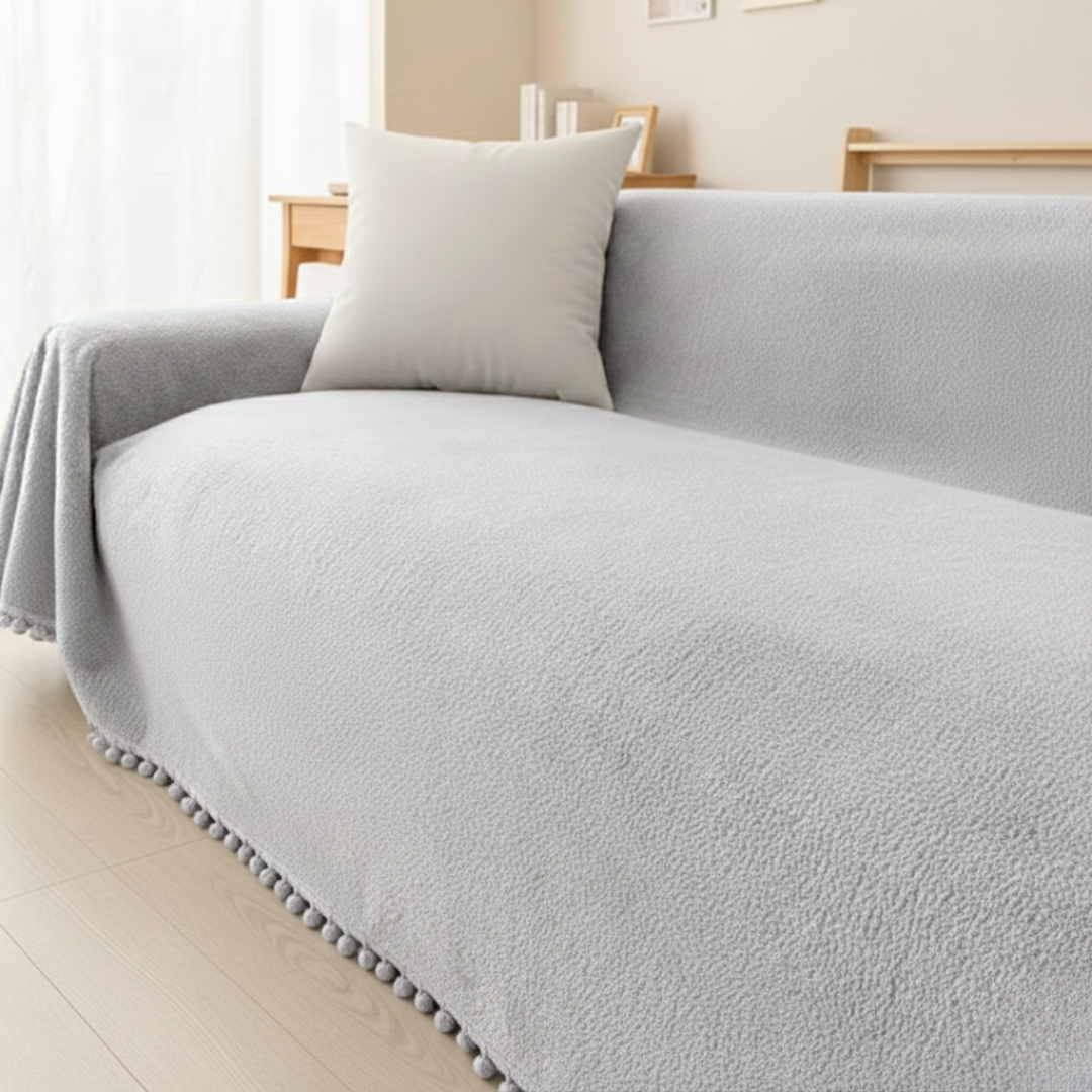 ソフトポンポンエッジソファカバー