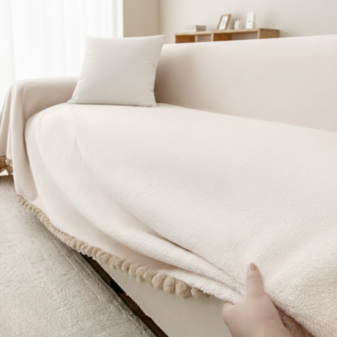 ソフトポンポンエッジソファカバー