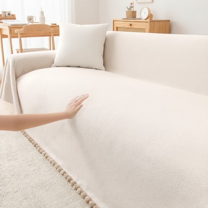 ソフトポンポンエッジソファカバー