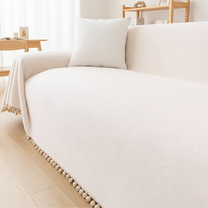 ソフトポンポンエッジソファカバー