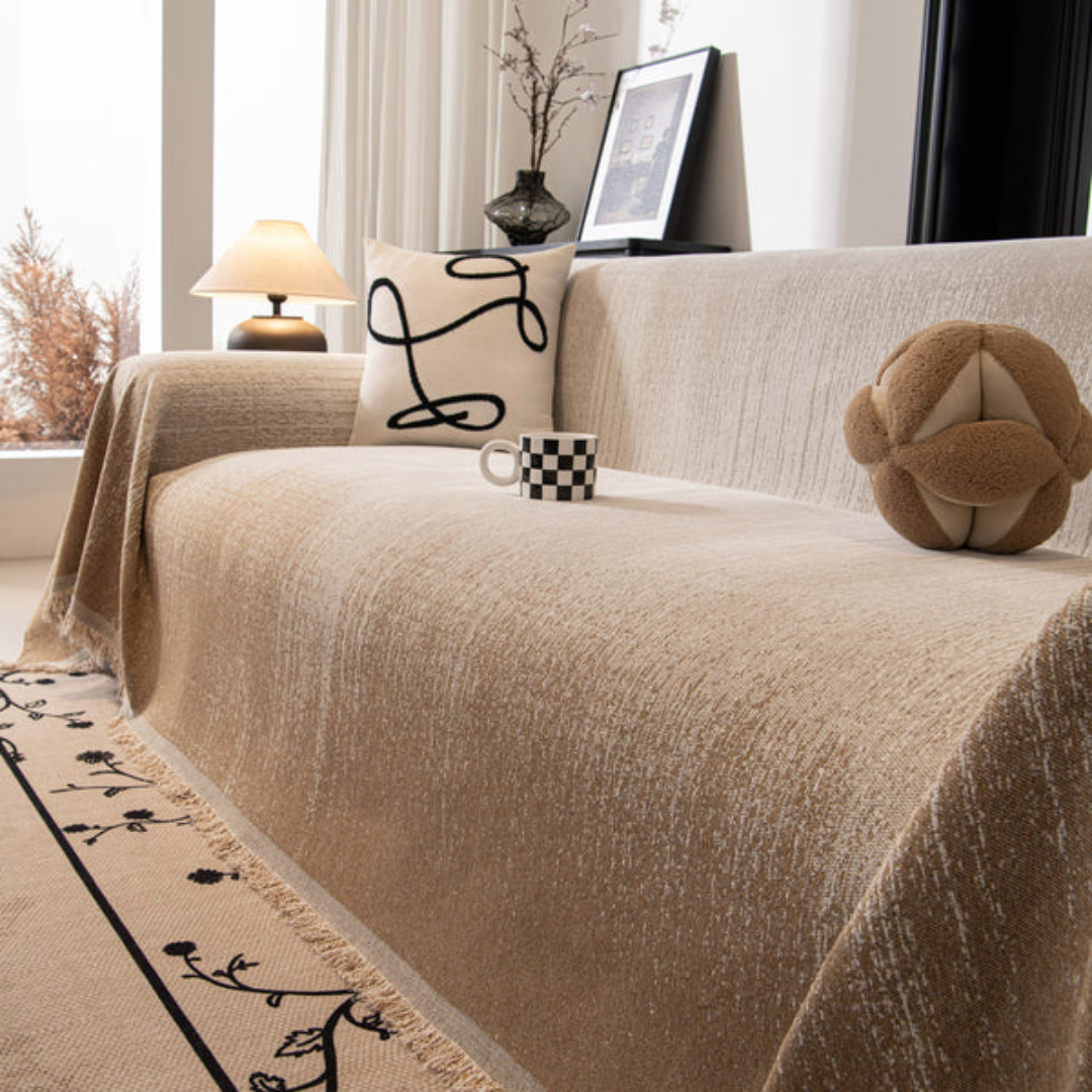 モードグラデーションソファカバー