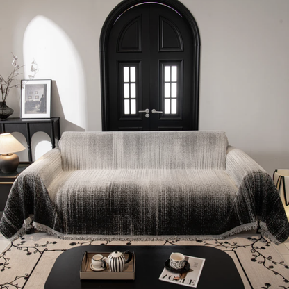 モードグラデーションソファカバー