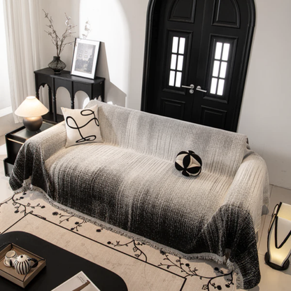 モードグラデーションソファカバー