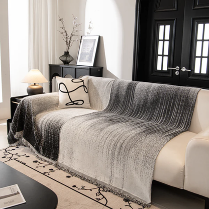 モードグラデーションソファカバー