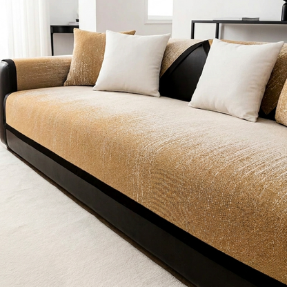 ニュアンスグラデーションソファカバー〔滑り止め付き〕