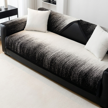 ニュアンスグラデーションソファカバー〔滑り止め付き〕