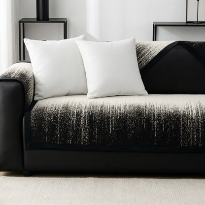 ニュアンスグラデーションソファカバー〔滑り止め付き〕